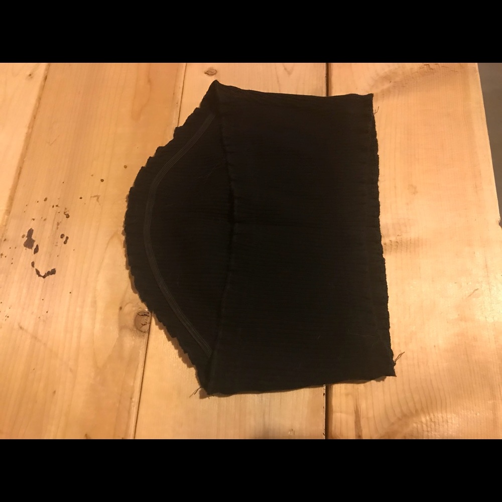 cute black bandeau